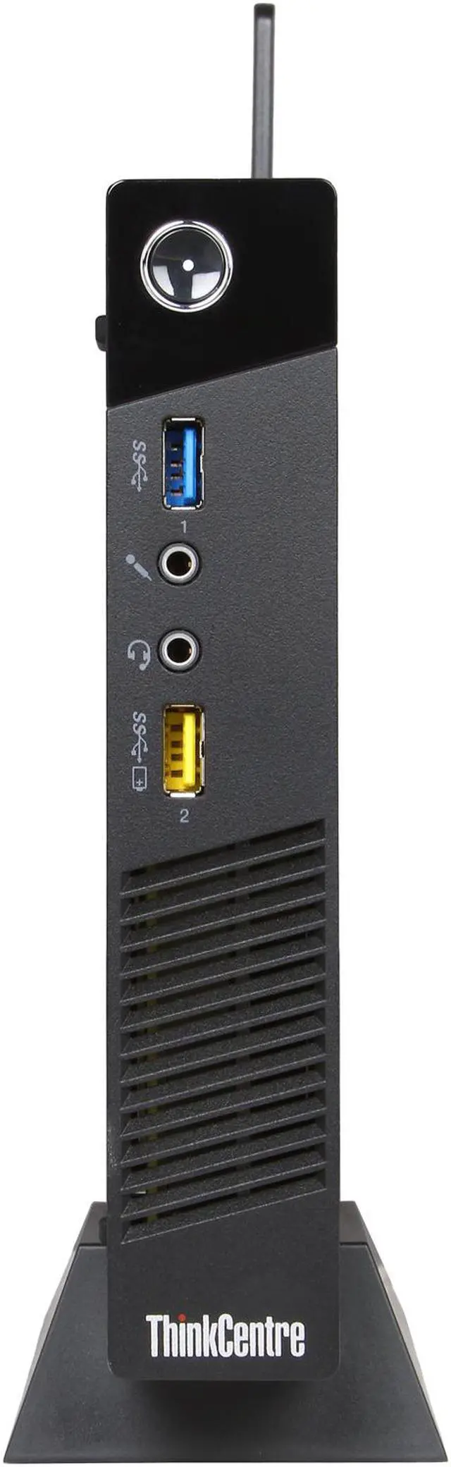 Alt view image 2 of 7 - ThinkCentre Desktop PC M73 (10AY001YUS) Intel Core i5-4570T 4GB DDR3 500GB HDD 8GB SSD Intel HD Graphics 4600 Windows 7 Professional 64-Bit / Windows 8 Pro Downgrade