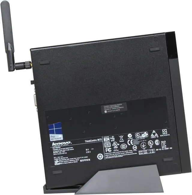 Alt view image 4 of 7 - ThinkCentre Desktop PC M73 (10AY001YUS) Intel Core i5-4570T 4GB DDR3 500GB HDD 8GB SSD Intel HD Graphics 4600 Windows 7 Professional 64-Bit / Windows 8 Pro Downgrade