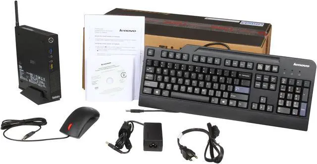 Alt view image 7 of 7 - ThinkCentre Desktop PC M73 (10AY001YUS) Intel Core i5-4570T 4GB DDR3 500GB HDD 8GB SSD Intel HD Graphics 4600 Windows 7 Professional 64-Bit / Windows 8 Pro Downgrade