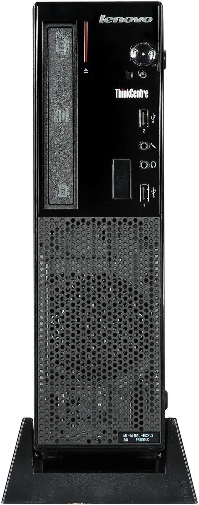 Alt view image 2 of 9 - Lenovo Desktop PC ThinkCentre E73 (10AU002PUS) Intel Core i3-4130 4GB DDR3 500GB HDD Intel HD Graphics 4400 Windows 7 Professional 64-bit