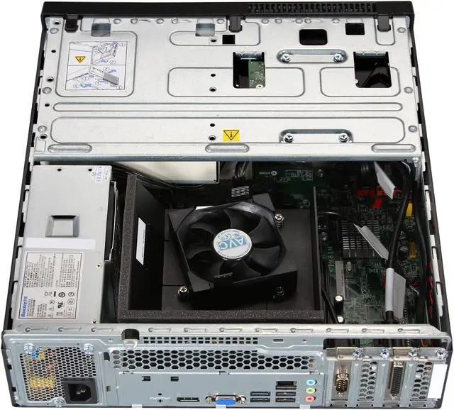 Alt view image 5 of 9 - Lenovo Desktop PC ThinkCentre E73 (10AU002PUS) Intel Core i3-4130 4GB DDR3 500GB HDD Intel HD Graphics 4400 Windows 7 Professional 64-bit