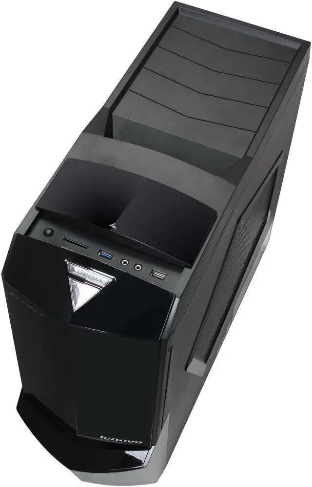 Alt view image 8 of 10 - Lenovo Desktop PC Erazer X510 (57323869) Intel Core i7-4770K 16GB DDR3 1TB + 8GB SSHD HDD NVIDIA GeForce GTX 760 2GB Windows 8.1