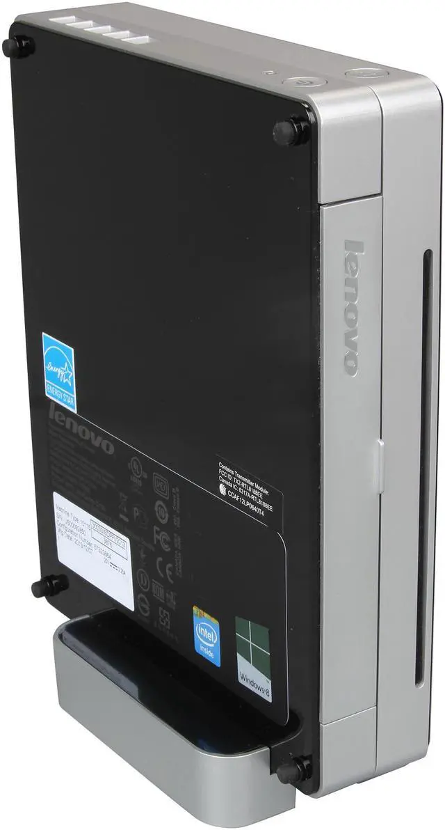 Alt view image 5 of 6 - Lenovo Desktop PC IdeaCentre Q190 (57323864) Intel Celeron 1017U 4GB DDR3 1TB HDD Intel HD Graphics Windows 8.1