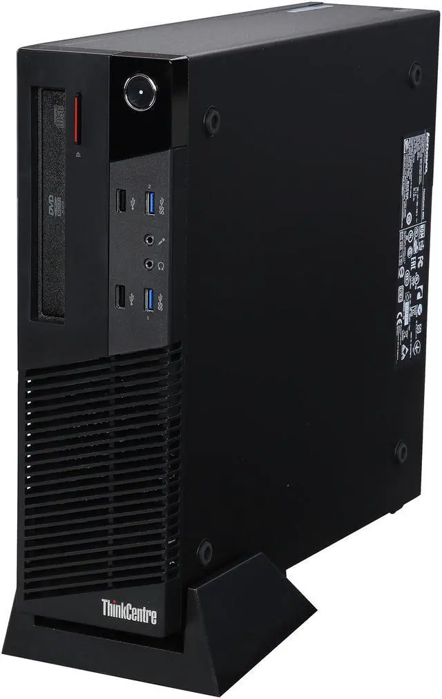 Alt view image 3 of 10 - Lenovo ThinkCentre Desktop Computer M83 Small Form Factor Pro (10AH0016US) Intel Core i5 4570 (3.20 GHz) 4 GB DDR3 500 GB HDD Windows 7 Professional 64-Bit