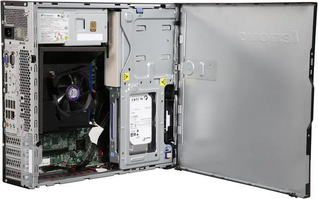 Alt view image 5 of 10 - Lenovo ThinkCentre Desktop Computer M83 Small Form Factor Pro (10AH0016US) Intel Core i5 4570 (3.20 GHz) 4 GB DDR3 500 GB HDD Windows 7 Professional 64-Bit