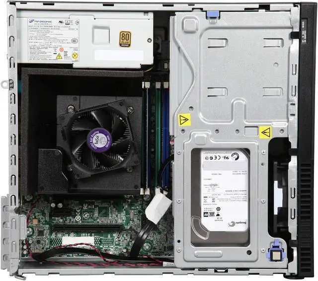 Alt view image 6 of 10 - Lenovo ThinkCentre Desktop Computer M83 Small Form Factor Pro (10AH0016US) Intel Core i5 4570 (3.20 GHz) 4 GB DDR3 500 GB HDD Windows 7 Professional 64-Bit