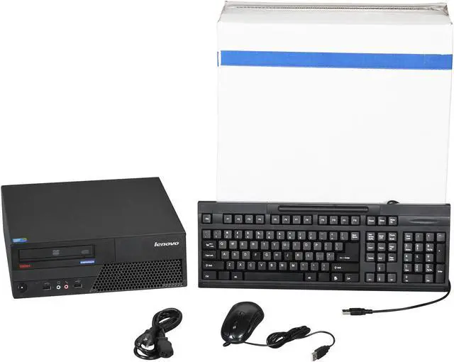 Alt view image 9 of 9 - Lenovo ThinkCentre M58p Small Form Factor Desktop Intel Core 2 Duo 2.13GHz 2GB RAM 160G HDD DVDROM Windows 7 Home Premium 32 bit