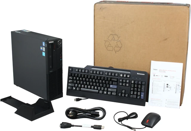 Alt view image 9 of 9 - Lenovo Desktop PC ThinkCentre 3209DP9 Intel Core i5-3470 4GB DDR3 500GB HDD Intel HD Graphics 2500 Windows 7 Home Premium 32-Bit