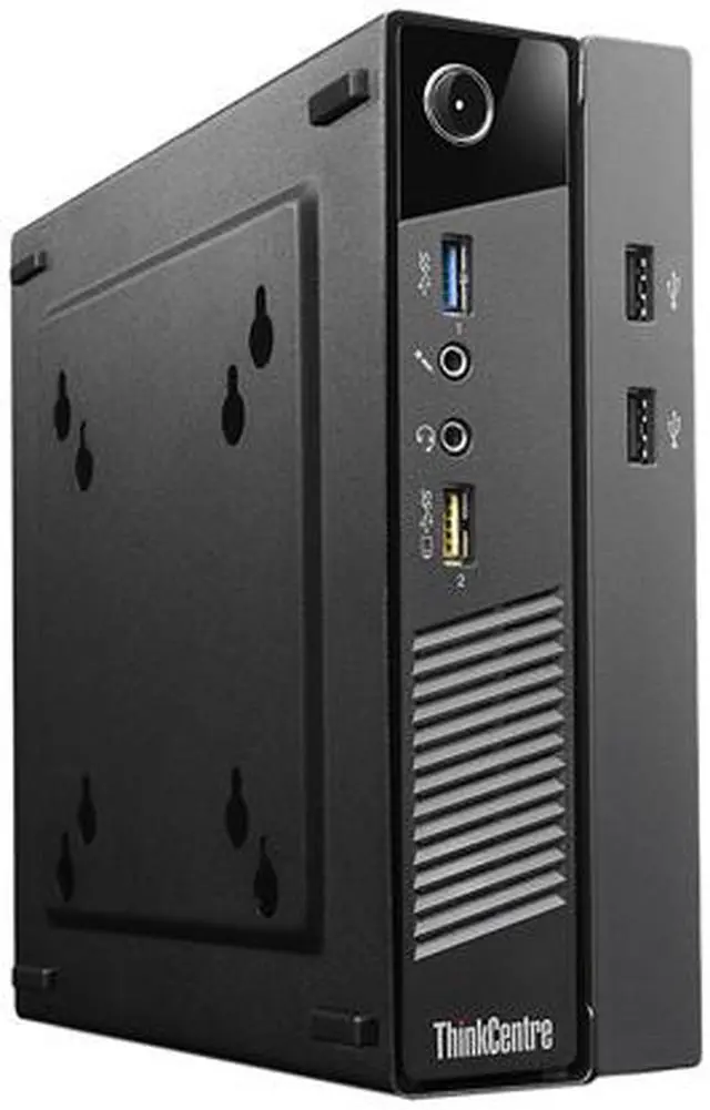 Alt view image 3 of 15 - Lenovo Desktop PC ThinkCentre M93p (10AB002VUS) Intel Core i5-4570T 4GB DDR3 500GB HDD Intel HD Graphics 4600 Windows 7 Professional 64-Bit / Windows 8.1 Pro Downgrade