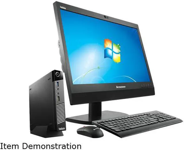 Alt view image 15 of 15 - Lenovo Desktop PC ThinkCentre M93p (10AB002VUS) Intel Core i5-4570T 4GB DDR3 500GB HDD Intel HD Graphics 4600 Windows 7 Professional 64-Bit / Windows 8.1 Pro Downgrade