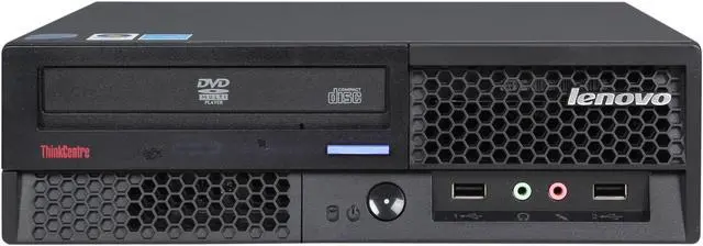 Alt view image 2 of 8 - Lenovo Desktop PC ThinkCentre M58P Core 2 Duo 3.0 GHz 2 GB 160 GB HDD Windows 7 Home Premium 32-Bit (Microsoft Authorized Recertified)