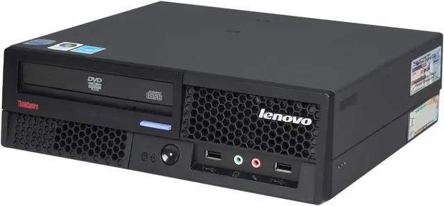 Alt view image 3 of 8 - Lenovo Desktop PC ThinkCentre M58P Core 2 Duo 3.0 GHz 2 GB 160 GB HDD Windows 7 Home Premium 32-Bit (Microsoft Authorized Recertified)
