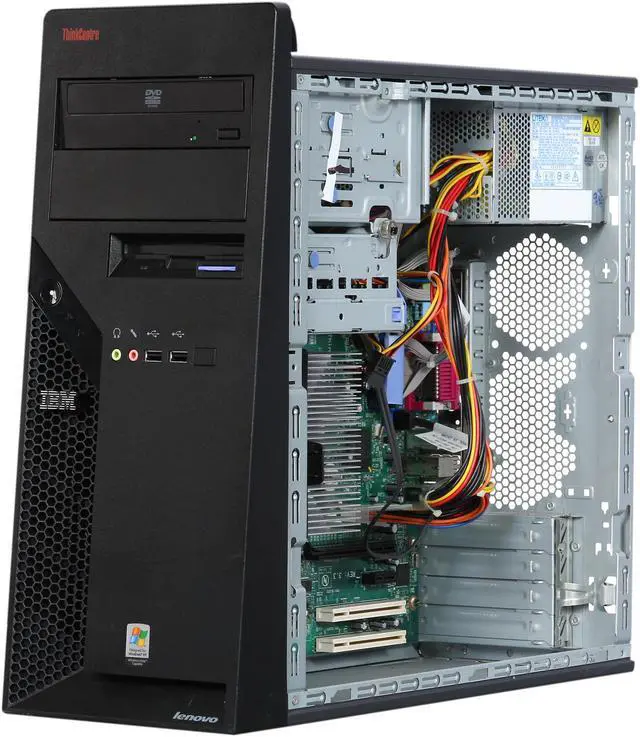 Alt view image 7 of 9 - ThinkCentre Desktop PC M52 3.00GHz 2GB 80GB HDD Windows 7 Home Premium 32-Bit