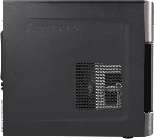 Alt view image 4 of 9 - Lenovo Desktop PC H530 57327876 Intel Core i3-4150 6GB DDR3 1TB HDD Intel HD Graphics 4400 Windows 7 Home Premium 64-bit