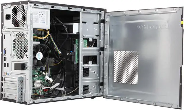 Alt view image 5 of 9 - Lenovo Desktop PC H530 57327876 Intel Core i3-4150 6GB DDR3 1TB HDD Intel HD Graphics 4400 Windows 7 Home Premium 64-bit