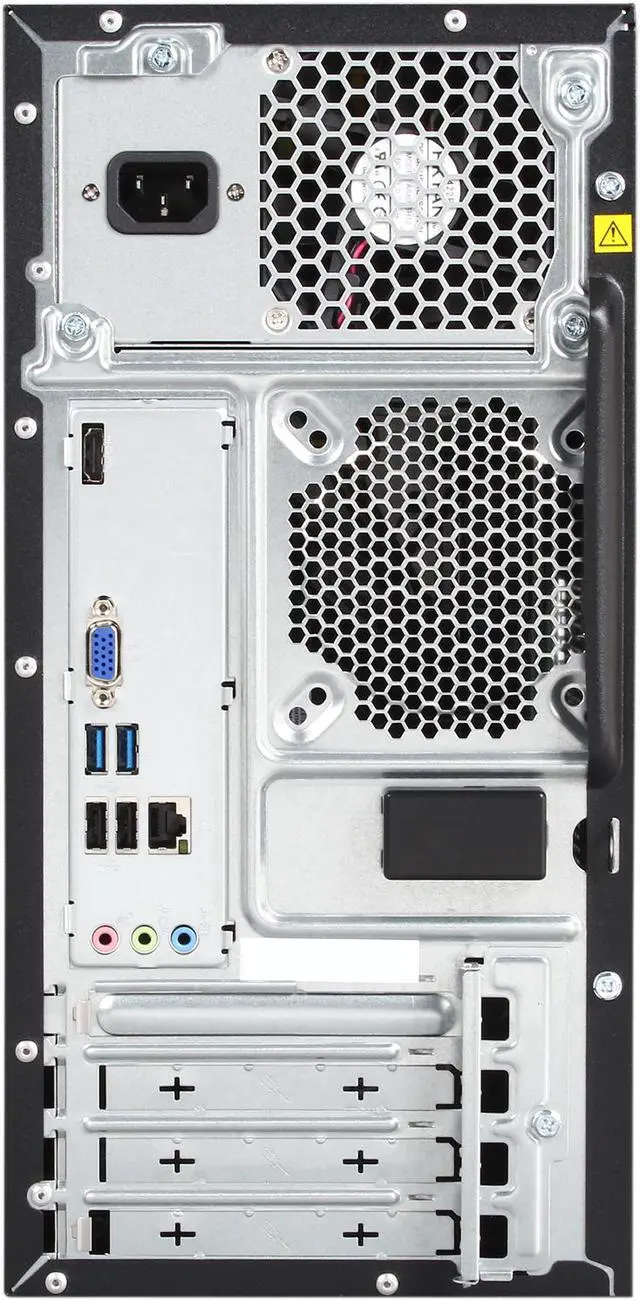 Alt view image 8 of 9 - Lenovo Desktop PC H530 57327876 Intel Core i3-4150 6GB DDR3 1TB HDD Intel HD Graphics 4400 Windows 7 Home Premium 64-bit