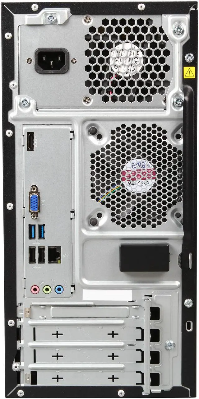 Alt view image 8 of 9 - Lenovo Desktop PC H530 57327877 Intel Core i5-4460 8GB DDR3 1TB HDD Intel HD Graphics 4600 Windows 7 Home Premium 64-bit