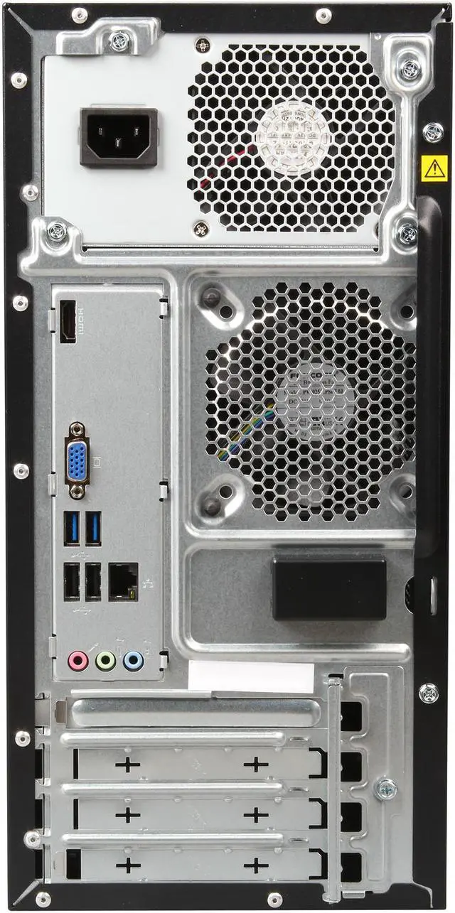 Alt view image 8 of 9 - Lenovo Desktop PC H530 57328304 Intel Core i5-4460 8GB DDR3 1TB HDD Intel HD Graphics 4600 Windows 8.1 64-bit