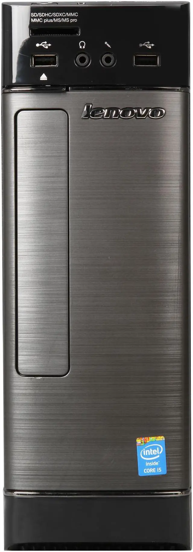 Alt view image 2 of 8 - Lenovo Desktop PC H530s 57328304 Intel Core i5-4460 6GB DDR3 1TB HDD Intel HD Graphics 4600 Windows 8.1 64-bit