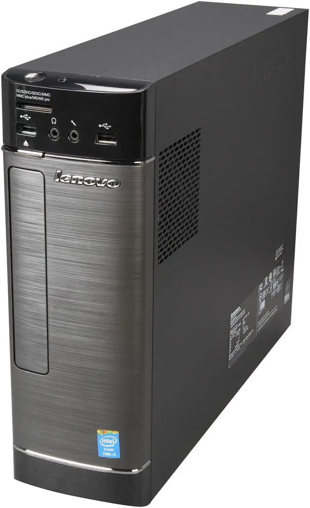 Alt view image 3 of 8 - Lenovo Desktop PC H530s 57328304 Intel Core i5-4460 6GB DDR3 1TB HDD Intel HD Graphics 4600 Windows 8.1 64-bit