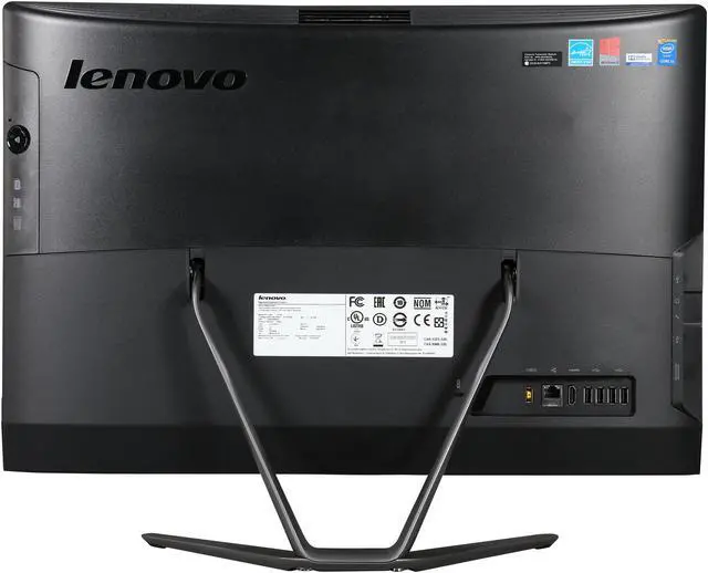Alt view image 5 of 7 - Lenovo All-in-One PC C560 (57330350) Intel Core i3-4160T 6GB DDR3 1TB HDD 23" Windows 8.1 64-Bit