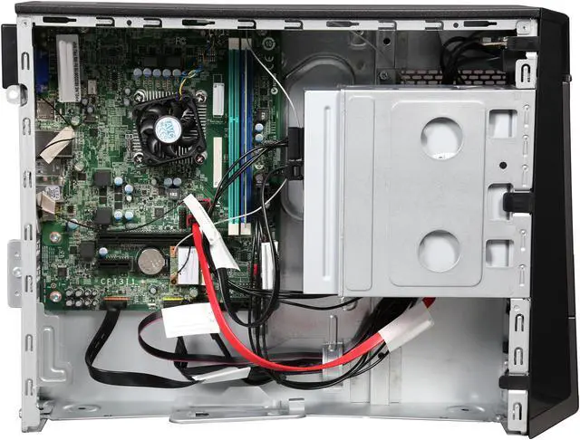 Alt view image 6 of 9 - Lenovo Desktop PC H30-05 (90BJ000KUS) AMD E1-Series E1-6010 4GB DDR3 500GB HDD AMD Radeon R2 Windows 8.1 64-Bit with Bing