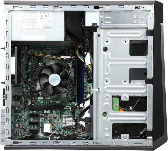 Alt view image 6 of 9 - Lenovo Desktop PC H50-50 (90B7000JUS) Intel Core i7-4790 8GB DDR3 1TB HDD Intel HD Graphics 4600 Windows 8.1 64-Bit
