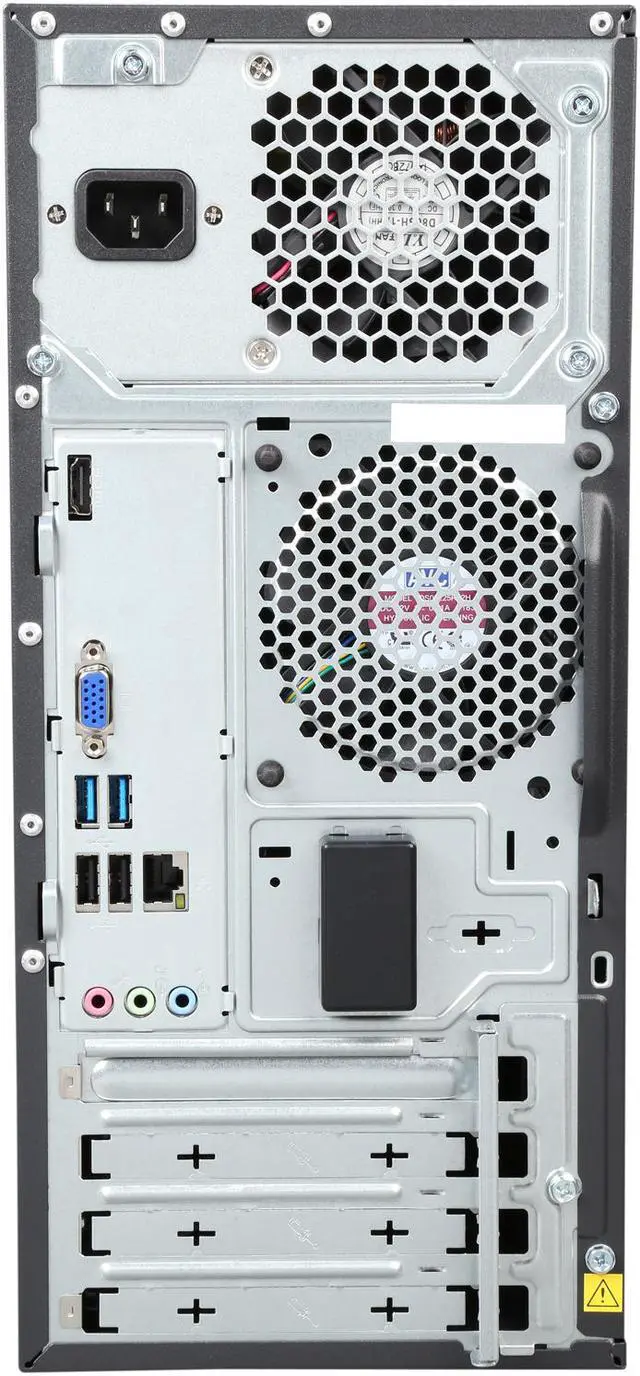 Alt view image 8 of 9 - Lenovo Desktop PC H50-50 (90B7000JUS) Intel Core i7-4790 8GB DDR3 1TB HDD Intel HD Graphics 4600 Windows 8.1 64-Bit
