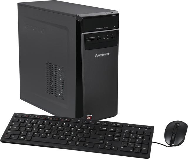 Lenovo Desktop PC H50-55 (90BG0003US) A10-Series APU A10-7800 (3.50GHz) 12GB DDR3 2TB HDD AMD Radeon R7 8.1 64-Bit Desktop Computers - Newegg.com