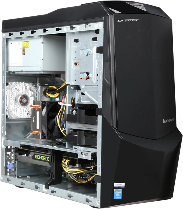 Alt view image 8 of 9 - Lenovo Desktop PC X510 (57330665) Intel Core i7-4770K 16GB DDR3 2TB HDD 8GB SSD NVIDIA GeForce GTX 770 2 GB Windows 8.1 64-Bit