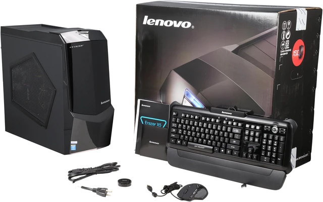 Alt view image 9 of 9 - Lenovo Desktop PC X510 (57330665) Intel Core i7-4770K 16GB DDR3 2TB HDD 8GB SSD NVIDIA GeForce GTX 770 2 GB Windows 8.1 64-Bit