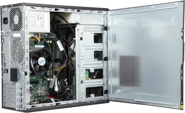 Alt view image 5 of 9 - Lenovo Desktop PC H50-50 (90B7003MUS) Intel Core i3-4160 6GB DDR3 1TB HDD Intel HD Graphics 4400 Windows 7 Professional 64-Bit