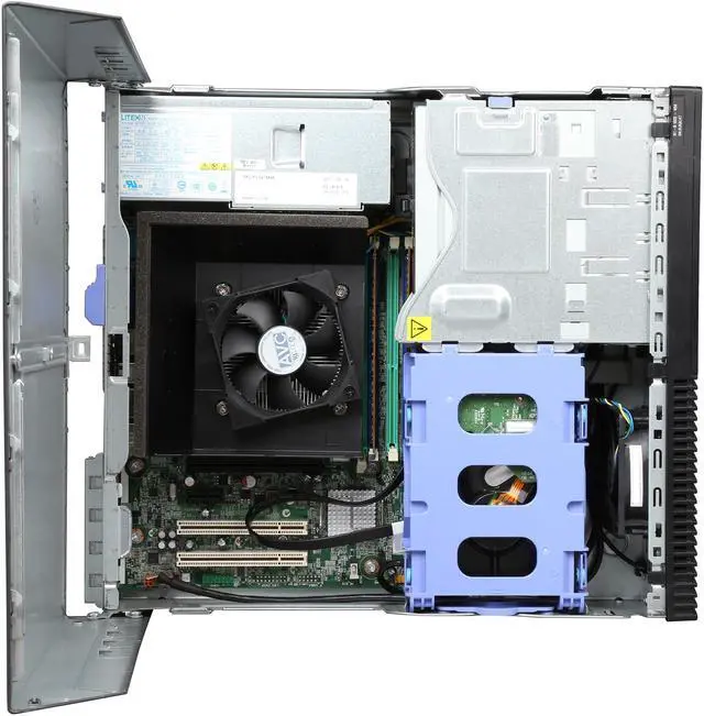 Alt view image 7 of 8 - Lenovo ThinkCentre M81 [Microsoft Authorized Recertified] Small Form Factor Desktop PC with Quad Core Intel Core i5-2400 3.1Ghz (3.4Ghz Turbo), 4GB DDR3 RAM, 250GB HDD, DVDRW, Windows 7 Pro 64 Bit