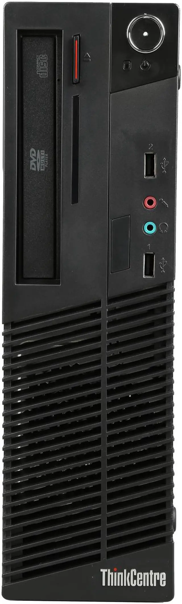 Alt view image 2 of 8 - ThinkCentre Desktop PC M79 AMD A4-6300B 4GB DDR3 500GB HDD AMD Radeon HD 8370D Windows 7 Professional 64-Bit