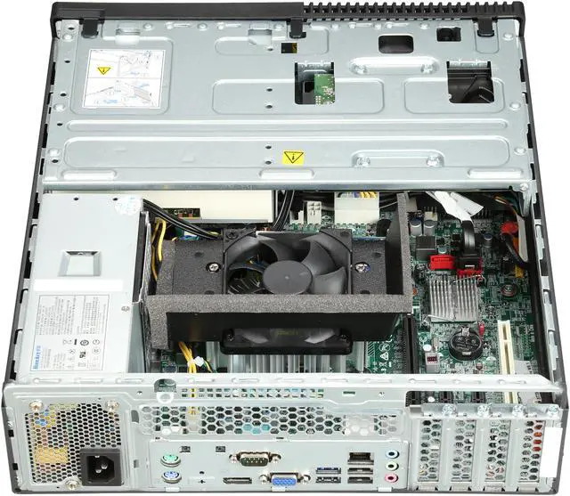 Alt view image 6 of 8 - ThinkCentre Desktop PC M79 AMD A4-6300B 4GB DDR3 500GB HDD AMD Radeon HD 8370D Windows 7 Professional 64-Bit