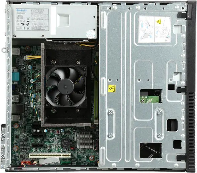 Alt view image 7 of 8 - ThinkCentre Desktop PC M79 AMD A4-6300B 4GB DDR3 500GB HDD AMD Radeon HD 8370D Windows 7 Professional 64-Bit