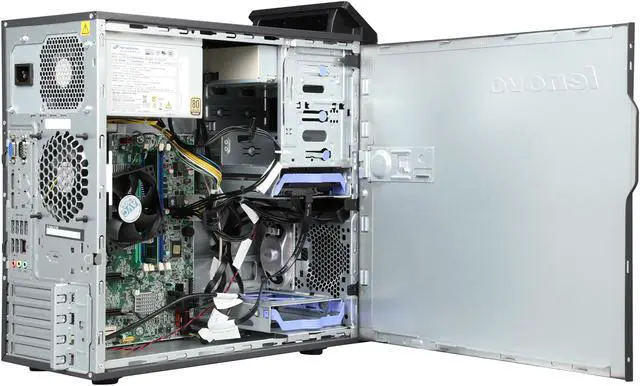 Alt view image 5 of 9 - ThinkCentre Desktop PC M93P Intel Core i5-4570 4GB DDR3 500GB HDD Intel HD Graphics 4600 Windows 7 Home Premium 32-Bit