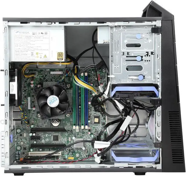 Alt view image 6 of 9 - ThinkCentre Desktop PC M93P Intel Core i5-4570 4GB DDR3 500GB HDD Intel HD Graphics 4600 Windows 7 Home Premium 32-Bit