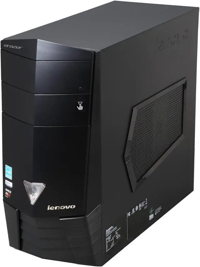 Alt view image 3 of 9 - Lenovo Desktop PC X315 (90B00001US) AMD FX-Series FX-770K (3.50GHz) 12GB DDR3 1TB HDD 128GB SSD Windows 8.1 64-Bit