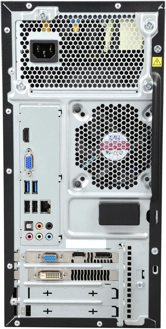 Alt view image 8 of 9 - Lenovo Desktop PC X315 (90B00001US) AMD FX-Series FX-770K (3.50GHz) 12GB DDR3 1TB HDD 128GB SSD Windows 8.1 64-Bit