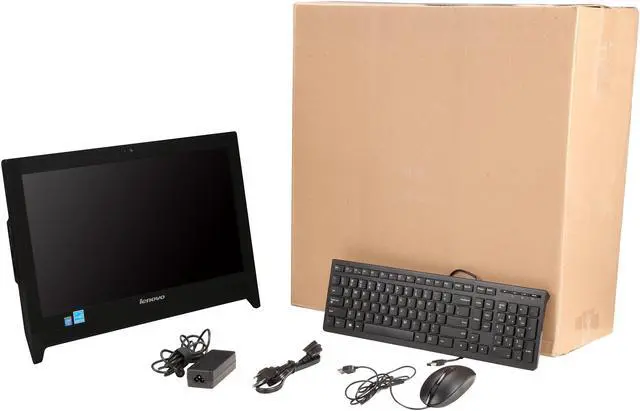 Alt view image 7 of 7 - Lenovo C260 Celeron J1800 (2.41GHz) 4GB DDR3 500GB HDD 19.5" All-in-One PCWindows 8.1 64-Bit 57327436 Grade B - Scratch & Dent
