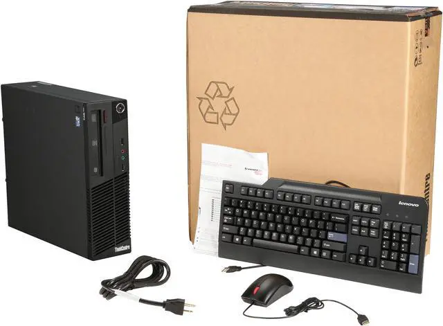 Alt view image 8 of 8 - ThinkCentre Desktop PC M73 (10B6001SUS) Intel Core i5-4590 4GB DDR3 500GB HDD Intel HD Graphics 4600 Windows 7 Professional 64-Bit / Windows 8.1 Pro Downgrade