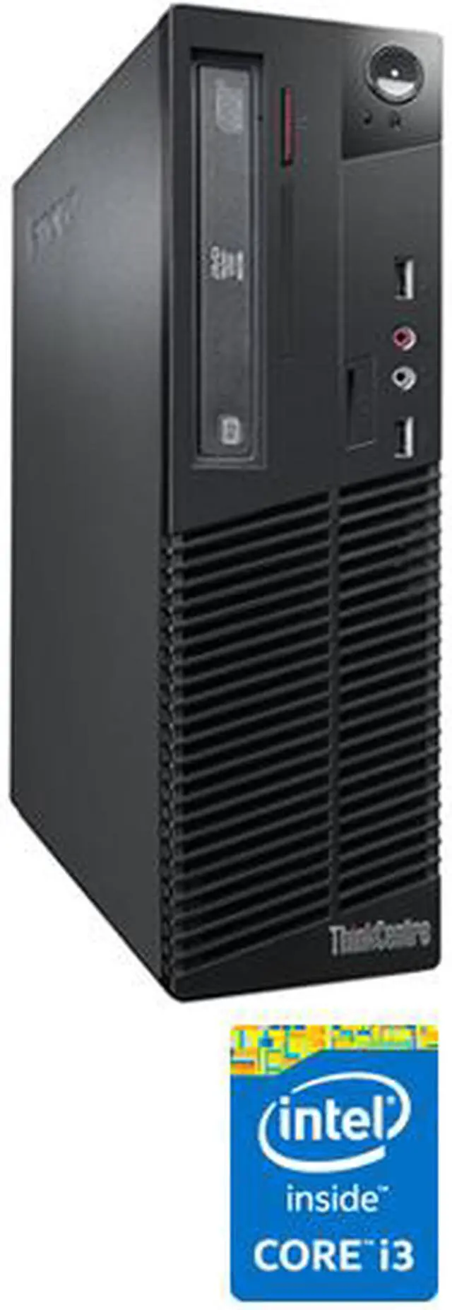 Main image of ThinkCentre Desktop PC M73 (10B6001XUS) Intel Core i3-4150 4GB DDR3 500GB HDD Intel HD Graphics 4400 Windows 7 Professional 64-Bit / Windows 8.1 Pro Downgrade
