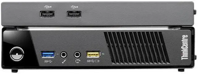 Alt view image 9 of 18 - Lenovo Desktop PC ThinkCentre M73 Tiny (10AY008AUS) Intel Core i5-4590T 4GB DDR3 180GB SSD Intel HD Graphics 4600 Windows 7 Professional 64-Bit / Windows 8.1 Pro Downgrade