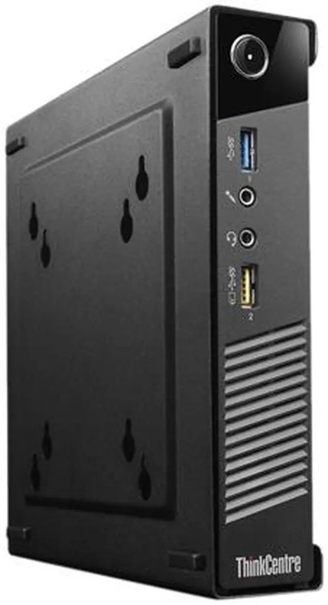 Alt view image 3 of 18 - Lenovo Desktop PC ThinkCentre M73 Tiny (10AY008AUS) Intel Core i5-4590T 4GB DDR3 180GB SSD Intel HD Graphics 4600 Windows 7 Professional 64-Bit / Windows 8.1 Pro Downgrade
