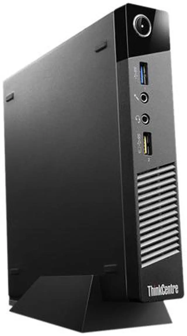 Alt view image 2 of 18 - Lenovo Desktop PC ThinkCentre M73 Tiny (10AY008AUS) Intel Core i5-4590T 4GB DDR3 180GB SSD Intel HD Graphics 4600 Windows 7 Professional 64-Bit / Windows 8.1 Pro Downgrade