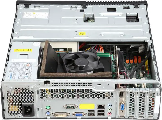 Alt view image 6 of 8 - Lenovo Desktop PC M80 Intel Core i3-550 4GB DDR3 1TB HDD Intel HD Graphics Windows 10 Pro 64-Bit