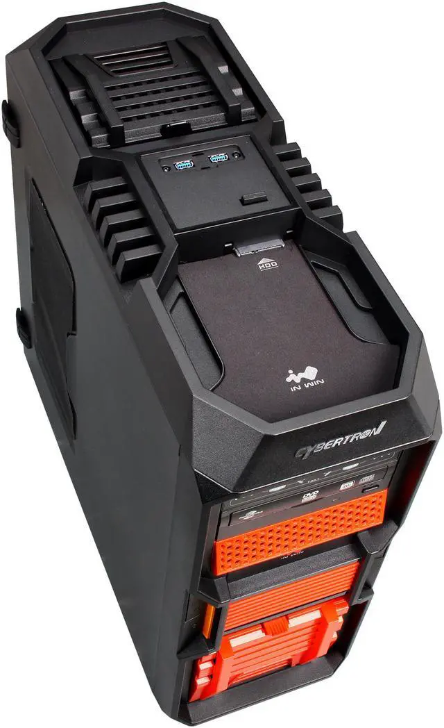 Alt view image 6 of 11 - CybertronPC Desktop PC Kombat-X (TGM4242F) AMD FX-Series FX-6100 16GB DDR3 1TB HDD Dual AMD Radeon HD 6670 1GB Windows 8 64-Bit