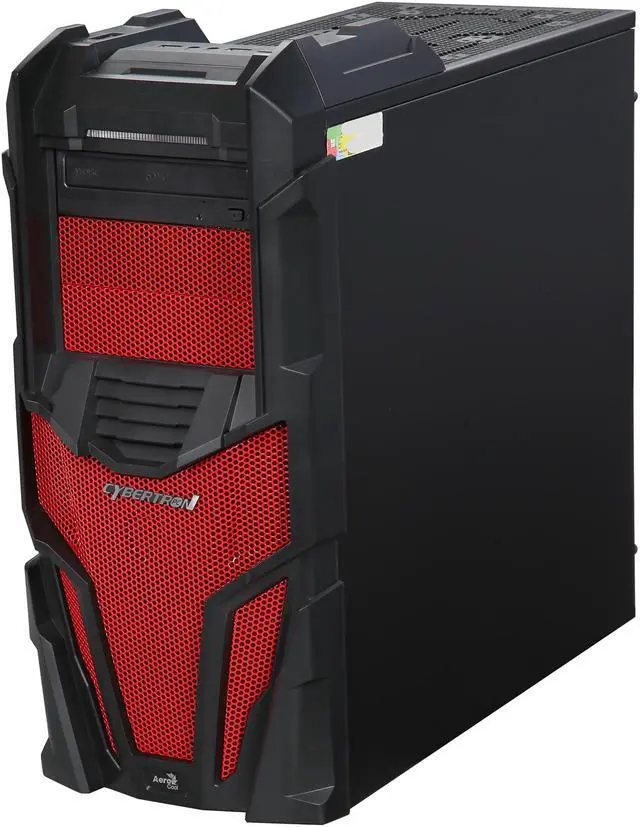 Alt view image 3 of 10 - CybertronPC Desktop PC Shockwave-FX1070 AMD FX-Series FX-6300 8GB DDR3 1TB HDD GeForce GTX 1070 Windows 10 Home 64-Bit