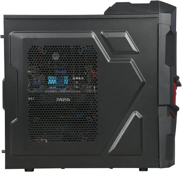 Alt view image 4 of 10 - CybertronPC Desktop PC Shockwave-FX1070 AMD FX-Series FX-6300 8GB DDR3 1TB HDD GeForce GTX 1070 Windows 10 Home 64-Bit